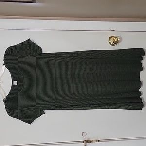 Old Navy Size small, striped dress.